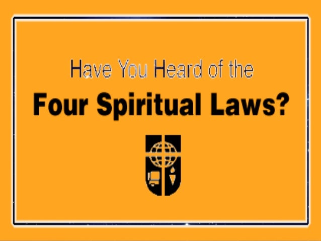 four spiritual laws